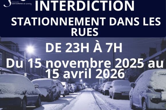 STATIONNEMENT DE NUIT INTERDIT