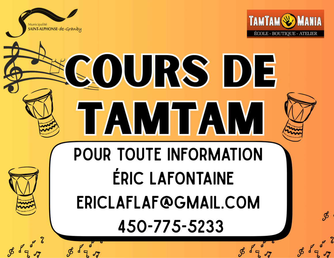 COURS DE TAMTAM