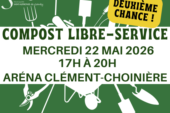 COMPOST LIBRE-SERVICE – DEUXIÈME CHANCE