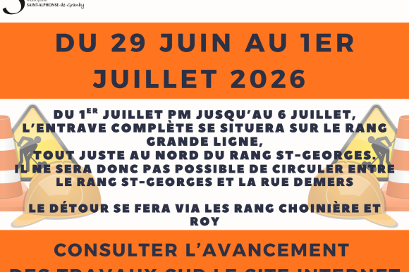 Fermeture Chemin de la Grande-Ligne - Site (3) 🚧 TRAVAUX PRÉVUS – CHEMIN DE LA GRANDE-LIGNE